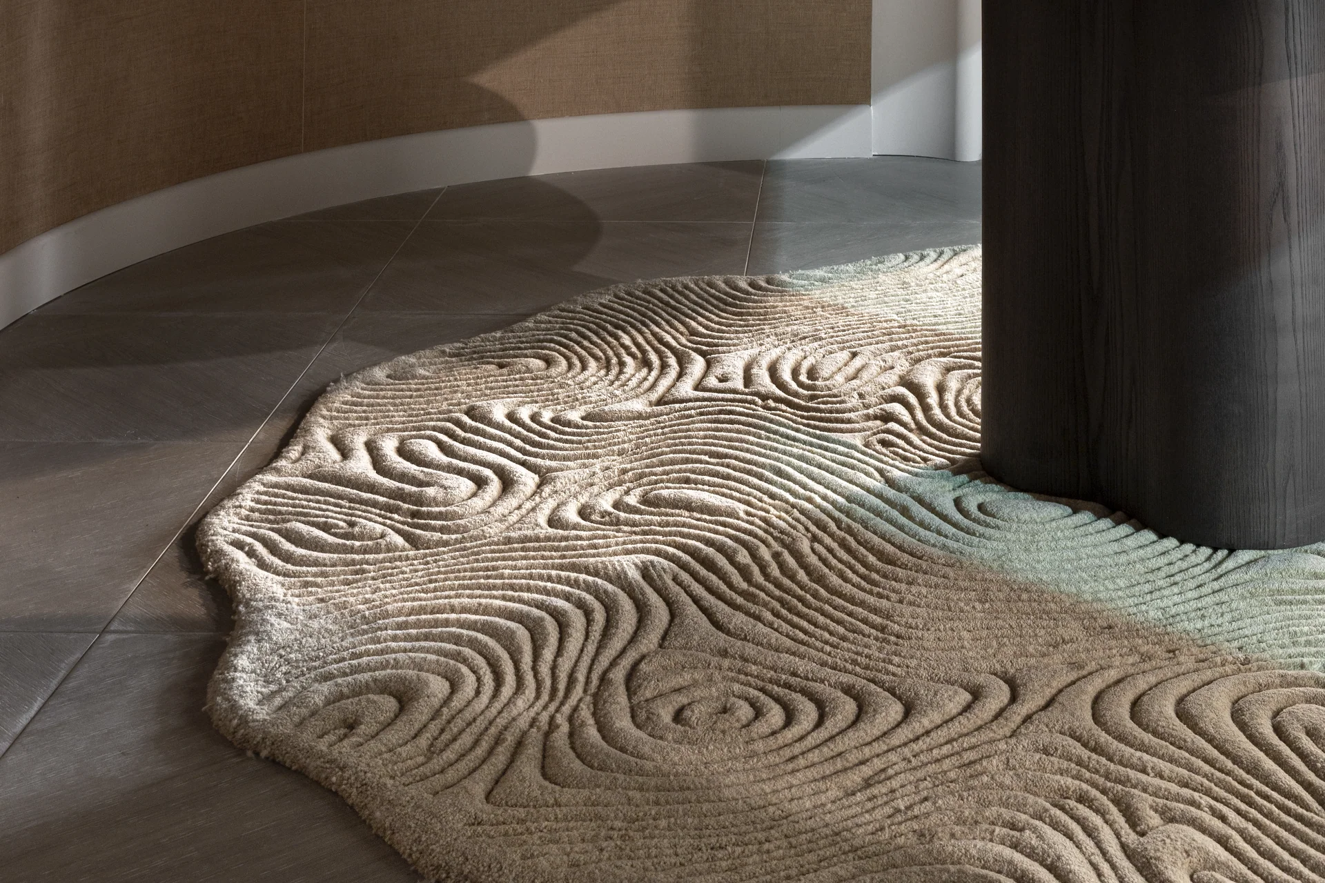 Alfombra de relieve orgánico Filomaestro